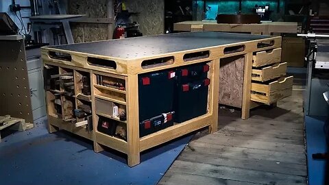 Building the ULTIMATE Power Tool Workbench