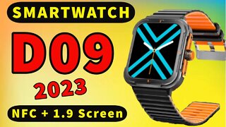 NEW D09 2023 Smart Watch 1.9 Screen Militar Ultra top watch pk C21 C20 C16 T1 A80