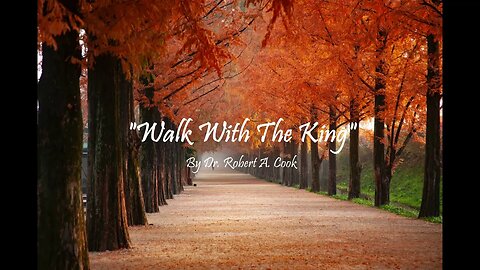 "Walk With The King" Program, From the "Accidents" Series, titled "Undeniable Goodness"