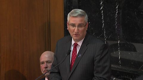 Governor Holcomb focuses on drug epidemic, infant mortality rate during 2018 State of the State Adress
