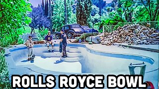 ROLLS ROYCE BOWL #poolskateboarding #poolskating #skateboarding #bowlskating #tobyburger #emptypool