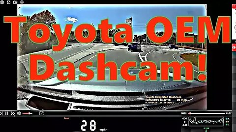 Toyota Integrated Dashcam Overview & Demo