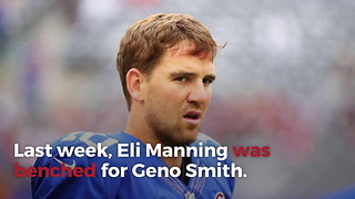 After Giants Fire Head Coach And General Manager, Eli Manning Might Start Again