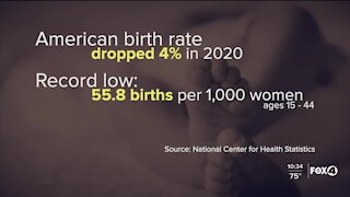 U.S. birth rate declines for sixth year