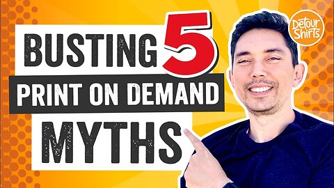 Print on Demand Myths. Know before starting your t-shirt business, real advice for beginners.