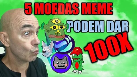 5 ALTCOINS MICRO – Tokens MEME Com Potêncial de 100X (pre-explosão)