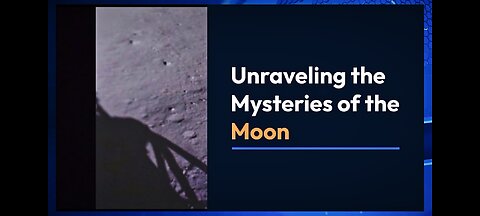 The unresolved mysteries of the Moon🌙