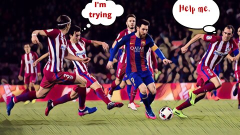 Messi Humiliates best players