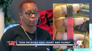 Mother's Christmas miracle: 17-year-old son gets new heart, kidney
