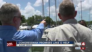 Federal officials visit SWFL to see algae crisis