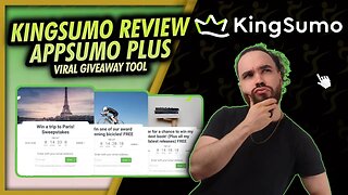 KingSumo Review 🎉 Viral Giveaway Tool AppSumo Lifetime Deal For Free With AppSumo Plus Josh Pocock