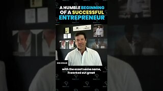 A humble beginning of a successful entrepreneur