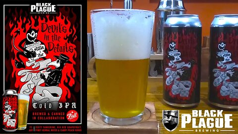 Devils In The Detail Cold IPA From Black Plague Brewing