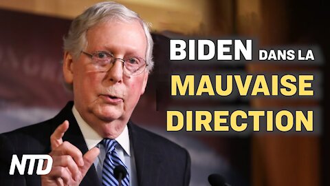 McConnell: Biden dans la mauvaise direction; Procès contre Biden; Militaires maltraités à Washington