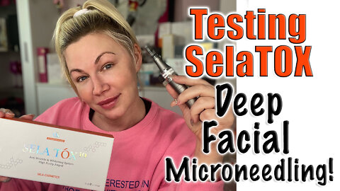 Testing SelaTOX Deep Microneedle in Face from www.celestapro.com | Code Jessica10 saves you 11% off