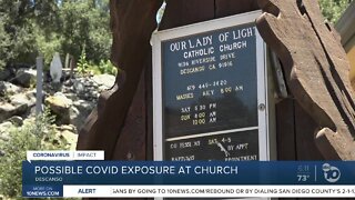 Possible COVID-19 exposure at East County church