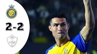 Cristiano Ronaldo 2nd Game al Nassr Vs Al Shabab 2-2 #cr7 #alnassr