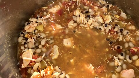 Instant Pot Black Eyed Pea Curry