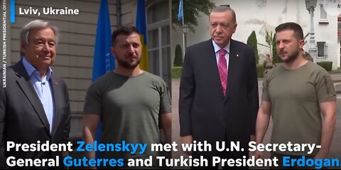 Ukraine's Zelenskyy gets help from Turkey |