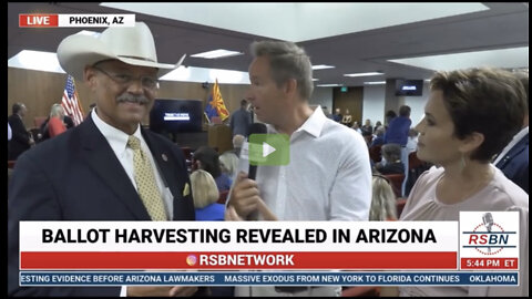 Truth The Vote Testimony of Ballot Harvesting, before the Arizona State Senate