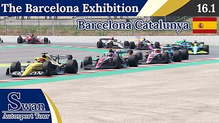 The Barcelona Exhibition from Barcelona・Round 1・The Swan Autosport Tour on AMS2