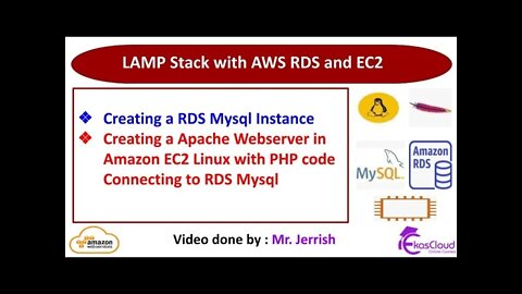 # 08 LAMP Stack with AWS RDS and EC2