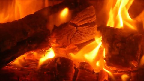 Fire crackling - relaxing, soothing sounds #firefriday