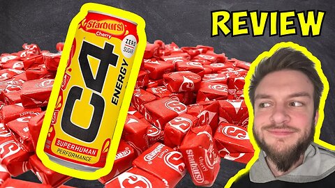 C4 Energy Drink STARBURST CHERRY Review