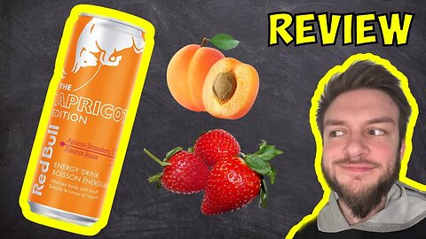 Red Bull Apricot Strawberry Energy Drink review