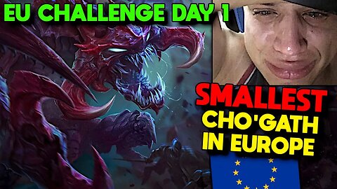 Tyler1 EU Cho'Gath - EU Challenge - Placements 3/10