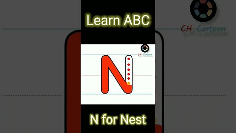 N for Nest | abc cartoon | CH-Cartoon