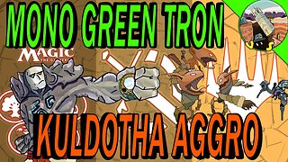 Mono Green Tron VS Kuldotha Aggro｜How Many Names Does This Deck Have? ｜Magic the Gathering Online Modern League Match