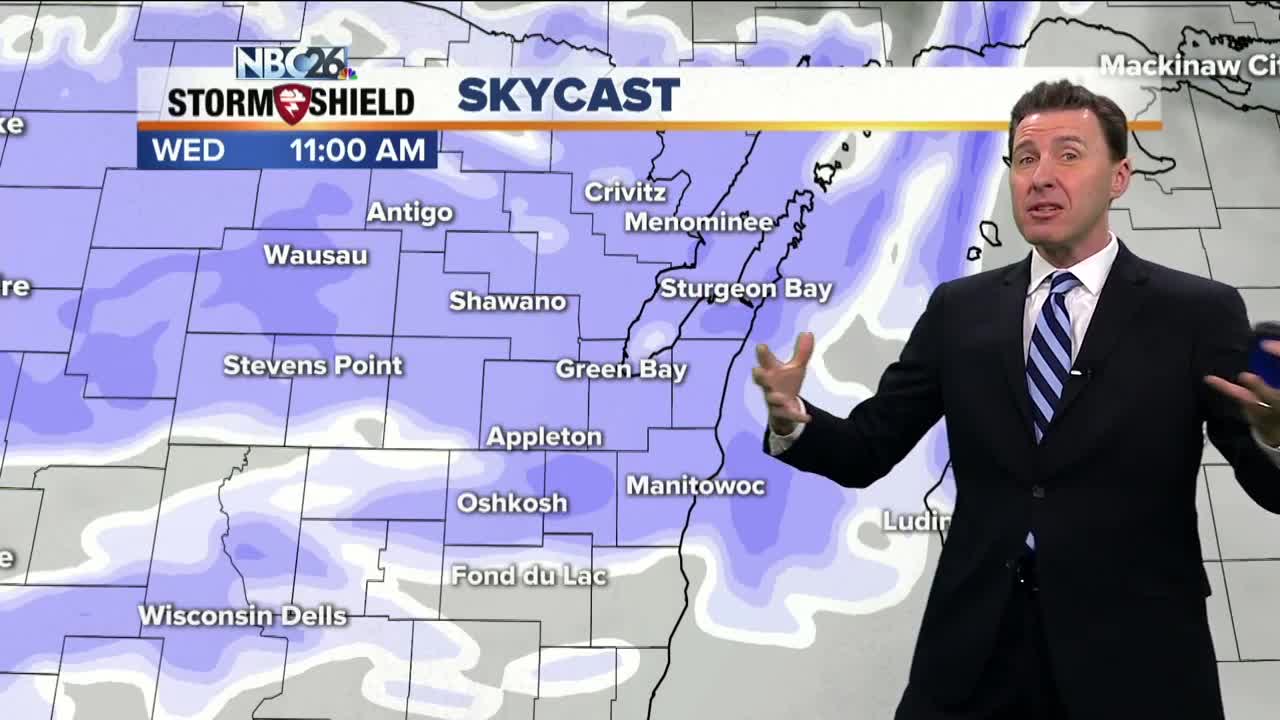 Michael Fish's NBC26 weather forecast