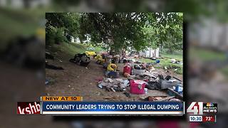 Indian Mound neighborhood battles trash piling up at boarded house