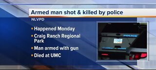 Armed man shot and killed by police