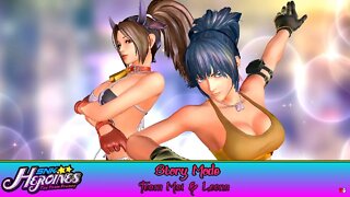 SNK Heroines: Tag Team Frenzy: Story Mode - Team Mai & Leona