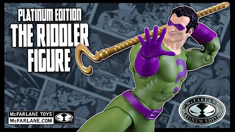 McFarlane Toys DC Multiverse DC Classics Platinum Edition The Riddler @TheReviewSpot