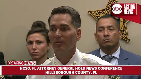 HCSO, FL Attorney General announce investigation into lottery scam | News Conference
