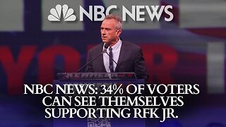 NBC News: 34% Of Voters Can See Themselves Supporting RFK Jr.