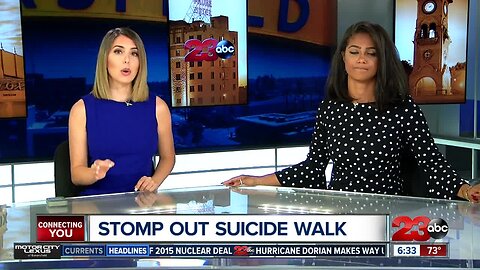 The 5th annual Stomp Out Suicide Walk brings awareness to suicide prevention