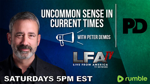 Rose Annn Forte | UNCOMMON SENSE IN CURRENT TIMES | 4.27.24 @5pm EST