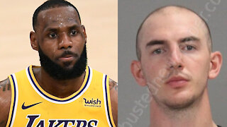 LeBron James Reacts To Having To SAVE Alex Caruso After He Was Arrested For A Marijuana Possession