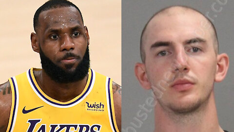 LeBron James Reacts To Having To SAVE Alex Caruso After He Was Arrested For A Marijuana Possession
