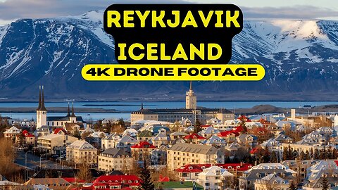 reykjavik drone 4k