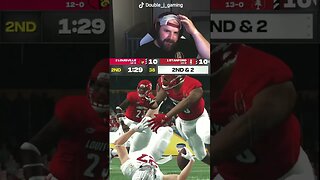 These hits were crazy!! NCAA Football 14