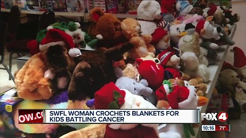 Locals donate blankets, toys to terminally ill kids