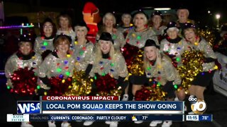 Local pom squad keeps the show going