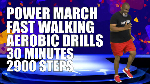 Power Marching Fast Walking Aerobic Drills Jog