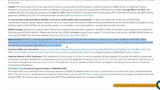 Law enforcement and DOL warn of unemployment insurance fraud