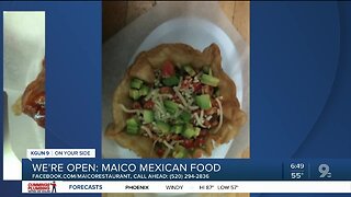 Maico Mexican Food selling takeout meals